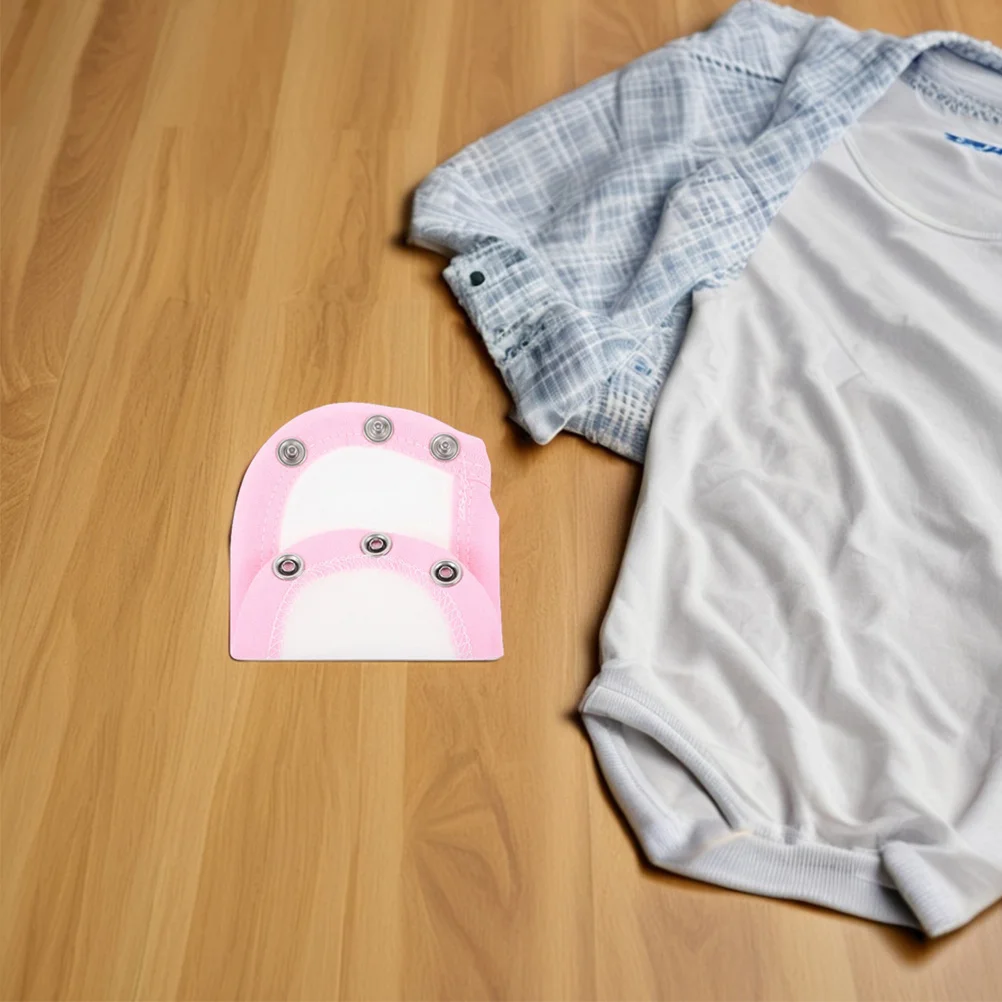 

4Pcs Baby Bodysuit Extenders Cotton Snap Closure Lengthening Patch for Newborn Infant Romper Suit Toddler Diaper