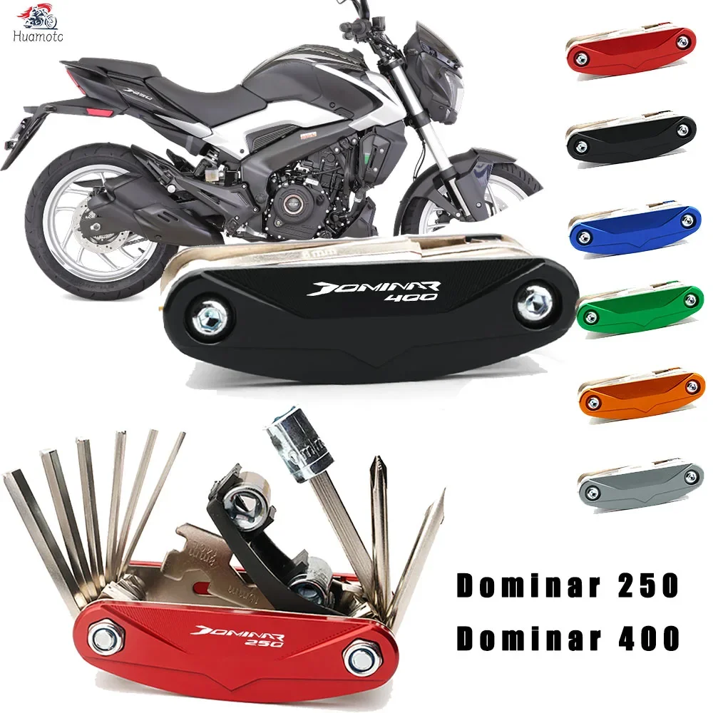 For Bajaj Dominar 250 400 Accessories 16 IN 1 Multifunctional Tool Repair Screwdriver Set Tool Conbination Tool Motorcycle