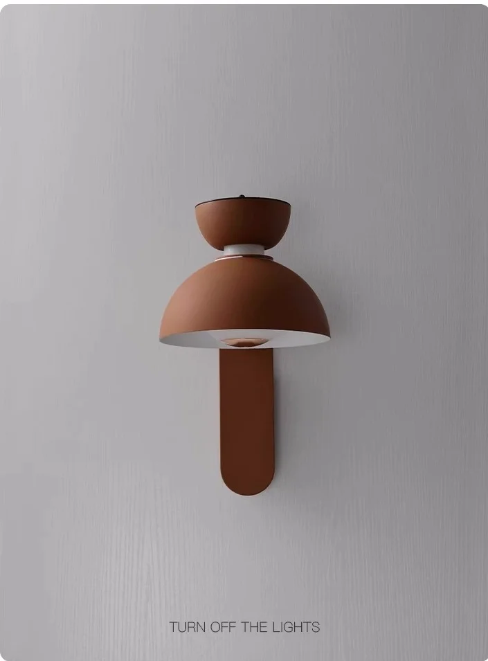 Nordic Bedside Hand Scan Sensor Wall Scones Minimalism Metal