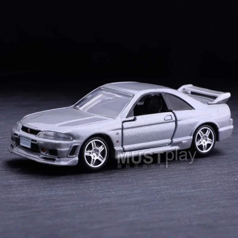 Takara Tomy Tomica Premium Transporter Nissan GTR R33 Fahrzeug legierung Kraftfahrzeug Druckguss Metall Modell Kinderspiel zeug für Kinder Junge