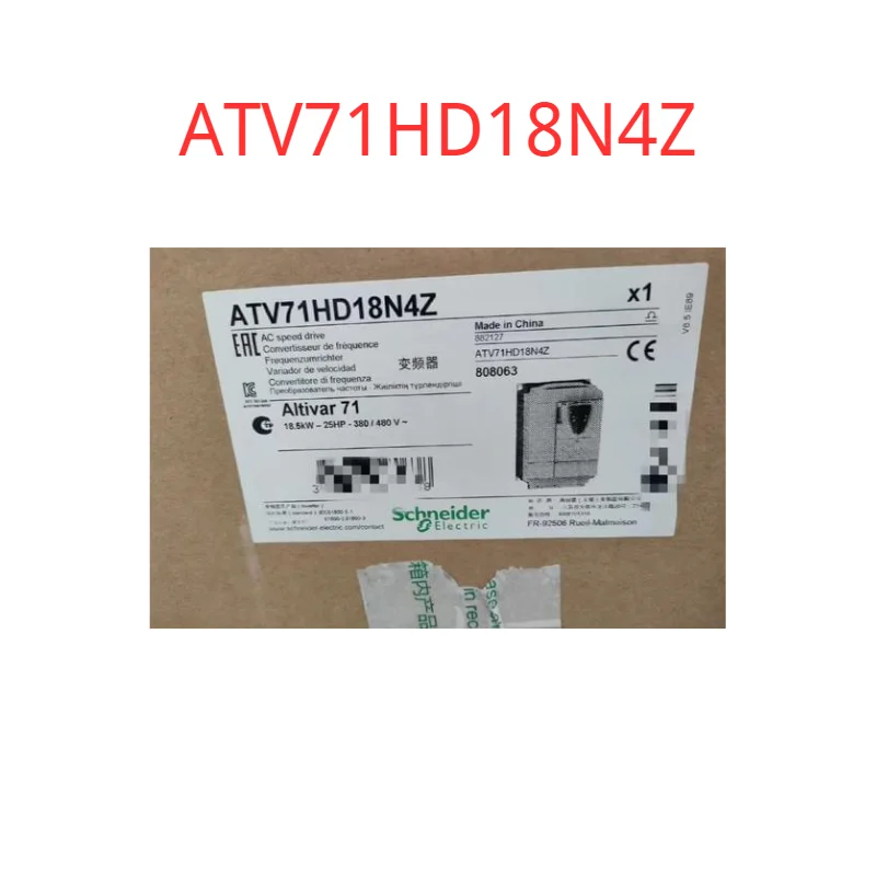 

Run a new original brand,ATV71HD18N4Z.