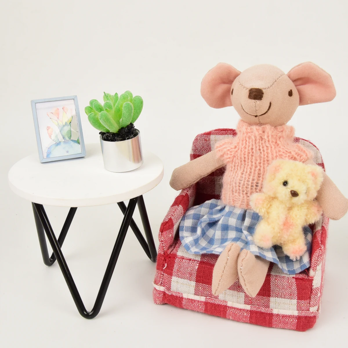 13CM Plush Mouse Animal Doll Kawaii Mouse Soft Dolls Christmas Presents Birthday gift