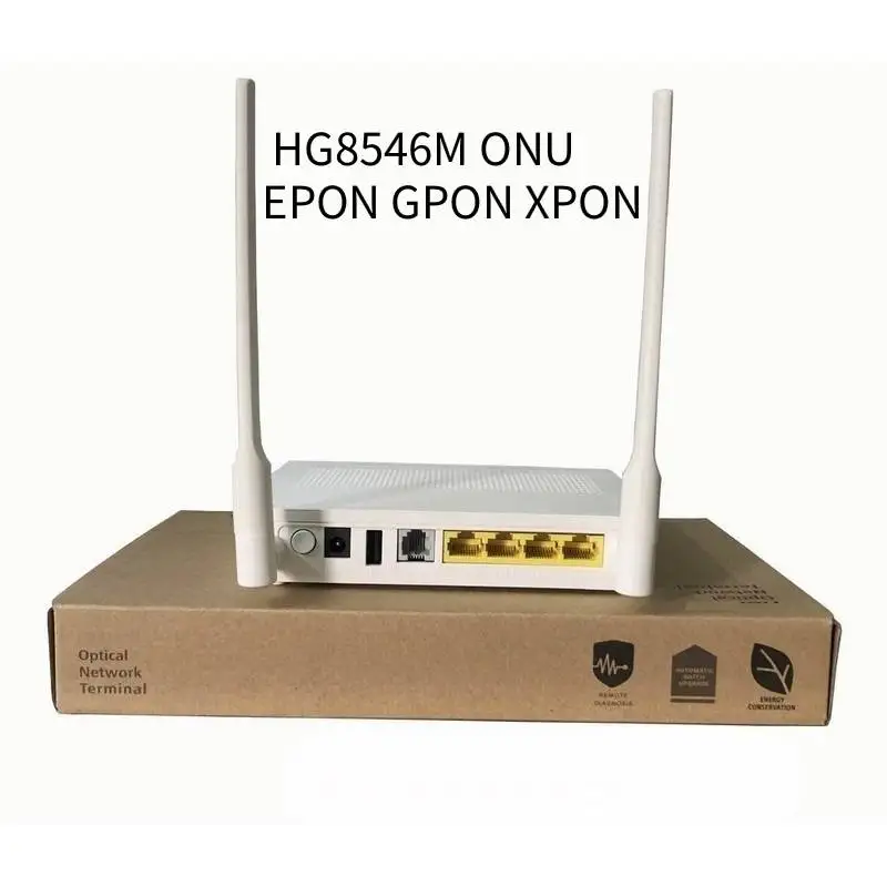 

HG8546M EPON GPON XPON ONU ONT модем-маршрутизатор Синий порт Английская прошивка с 2.4G WIFI