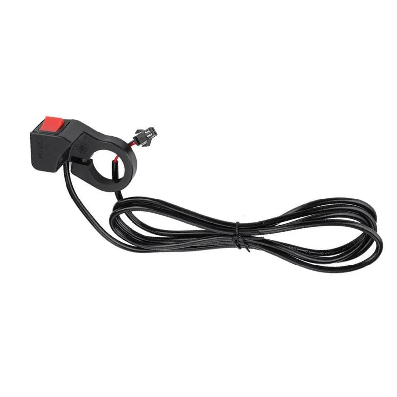 

Useful Switch On/Off Rocker Accessories Black E-bike Electric bicycles Replacement For 22.5mm handlebars PVC Parts Scooters