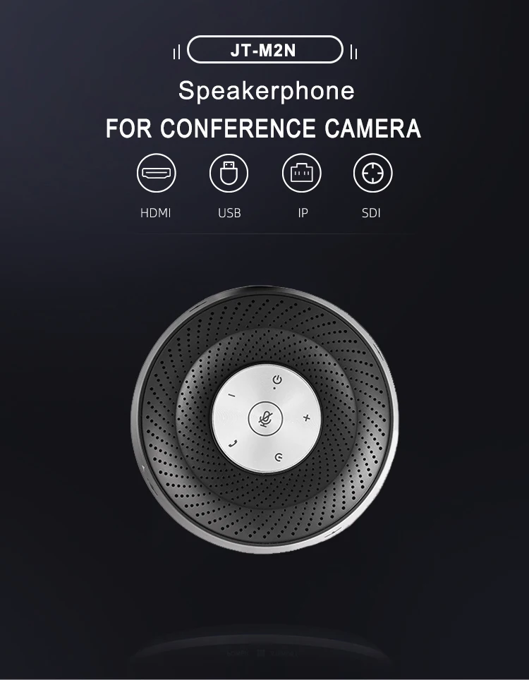 JJTS JT-M2N Audio Video Conference System USB Wireless Conference Call Room Microphone Speakerphone Speaker Phone