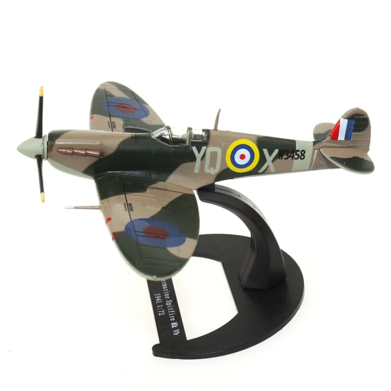 

1941 United Kingdom Supermarine Spitfire Mk Vb 1/72 Plane model Glider Airplane Light Inertial airplane Kids Toy Gift collection