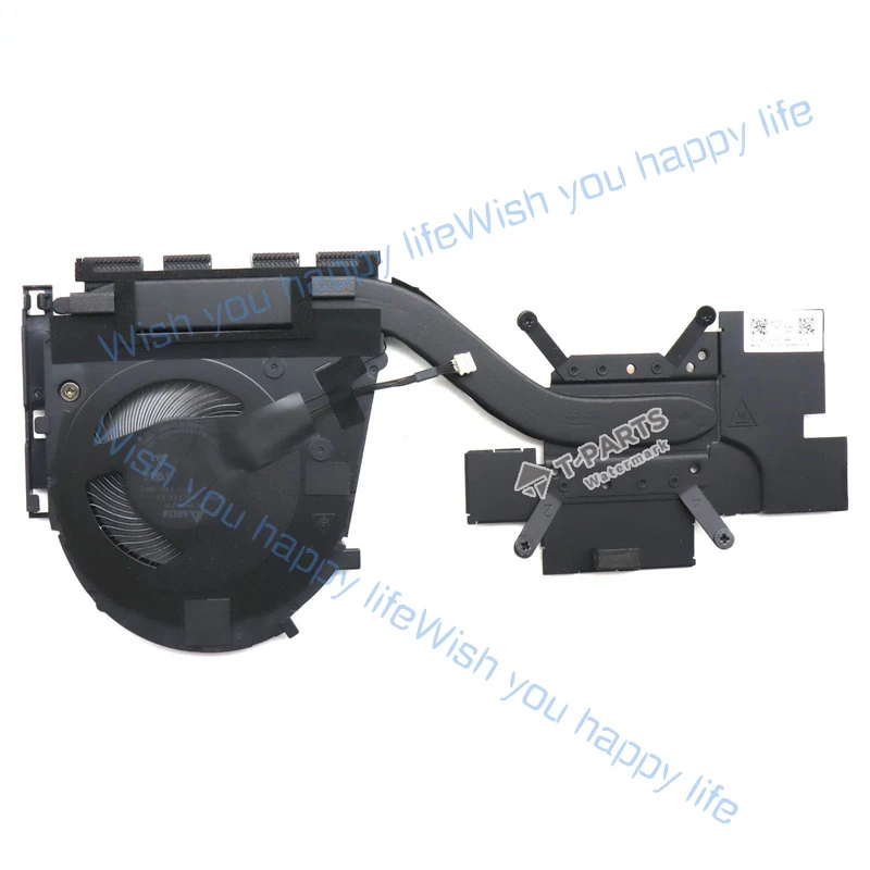 L... New for Lenovo Thinkpad T14s Gen 6 CPU Cooling Heatsink and Fan UMA 5H41P28372