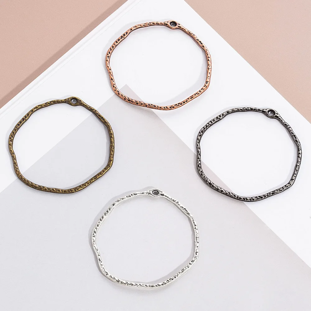 Cerchi per le orecchie alla moda, accessori di abbigliamento di moda geometrici irregolari in lega di lusso semplice e leggera