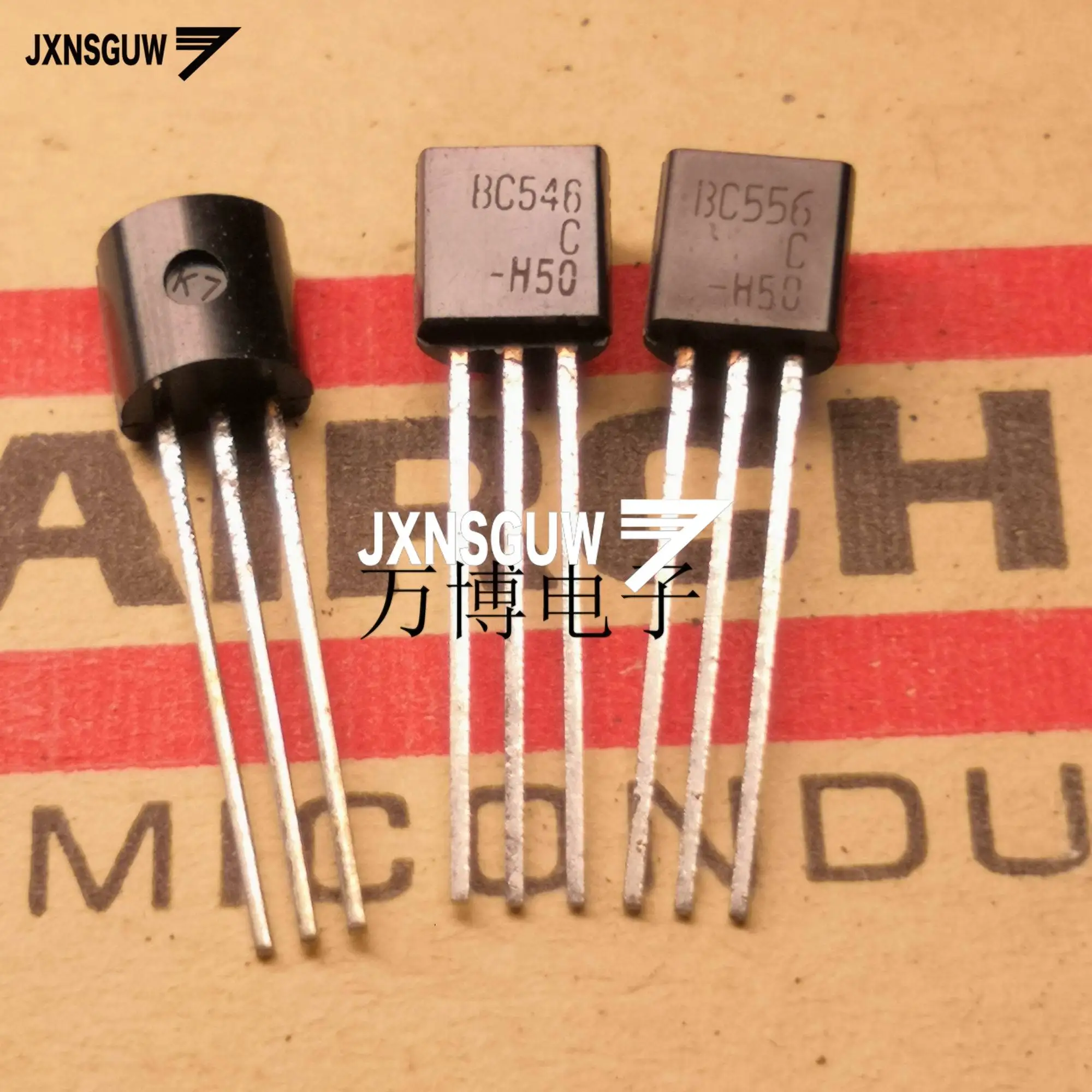 10pair FAIRCHILD BC546 BC556 C TO-92 Transistor 546 556 Audio coppia di potenza del tubo BC546-C BC556-C transistor Triodo BC546C BC556C