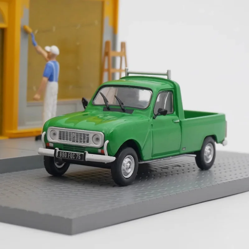 

IXO 1:43 Scale 4 Pickup Painter Car Scene Classic Car Model Diecast Alloy Finished Product Simulation Toy Static Model