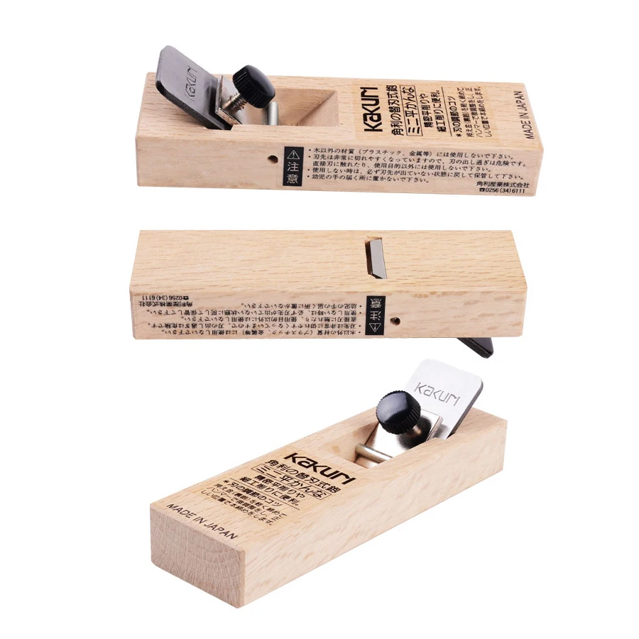 KAKURI Japan Hand Plane for Woodworking Mini Hand Planer for Wood Chamfering and Smoothing NO.5710|5720|5730