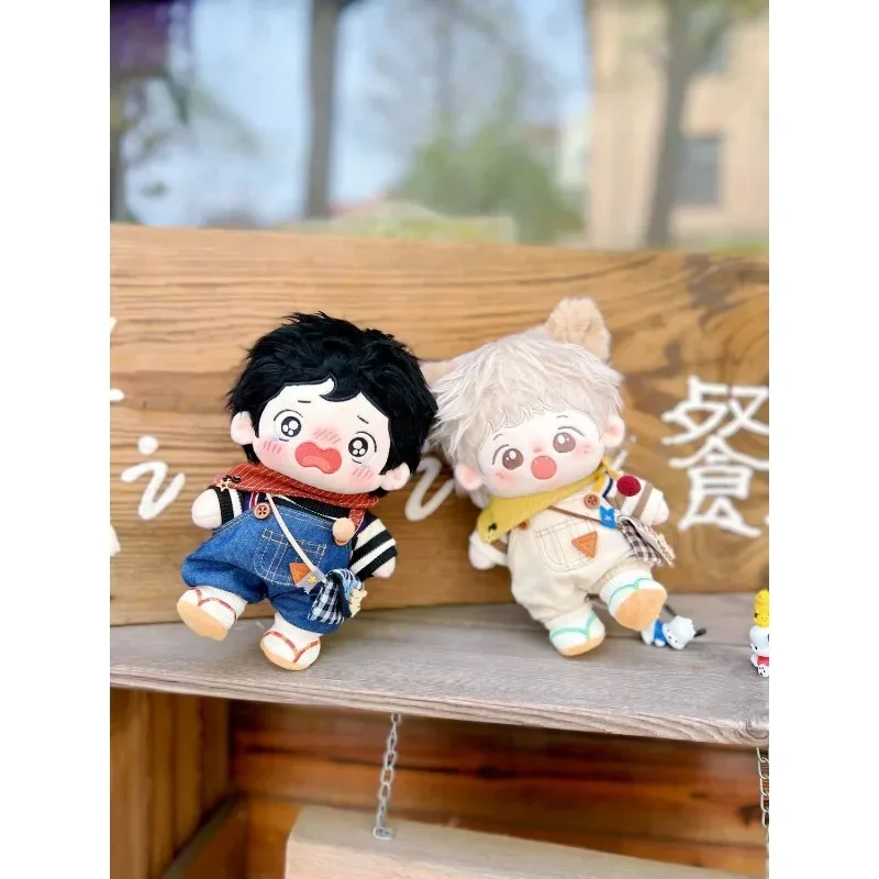 

4 шт./комплект, плюшевые футболки и брюки, 20 см, 15 см