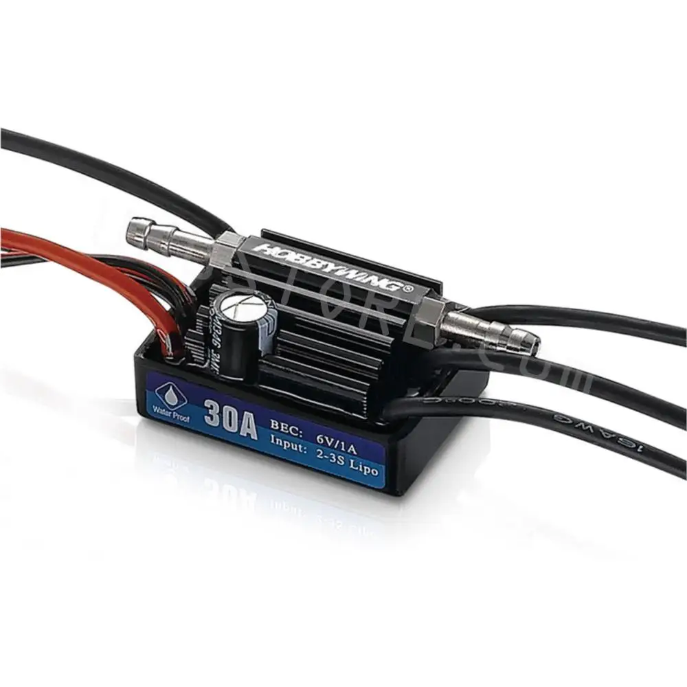 

Hobbywing Seking V3 Waterproof 30A/60A/120A/130A/180A 2-6S 6V BEC Output Speed Controller With 6V BEC Motor for RC Racing Boat