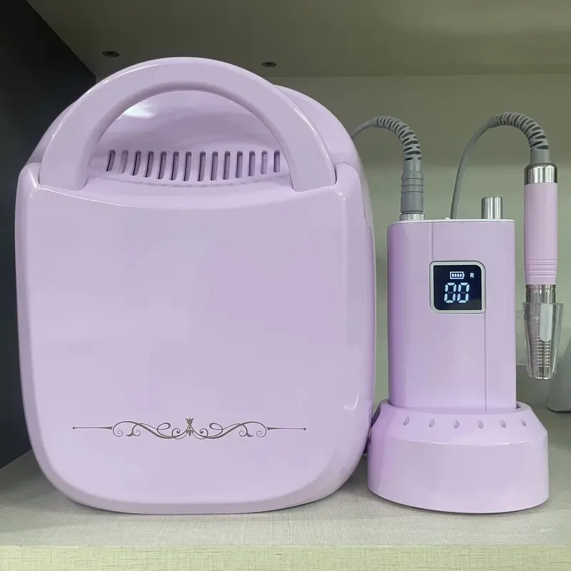 Hot Sale IBelieve Newest Pro Cure Fan UV Led Nail Lamp Cordless Rechargeable Pink Professional Curing Gel Lamp Wholesale
