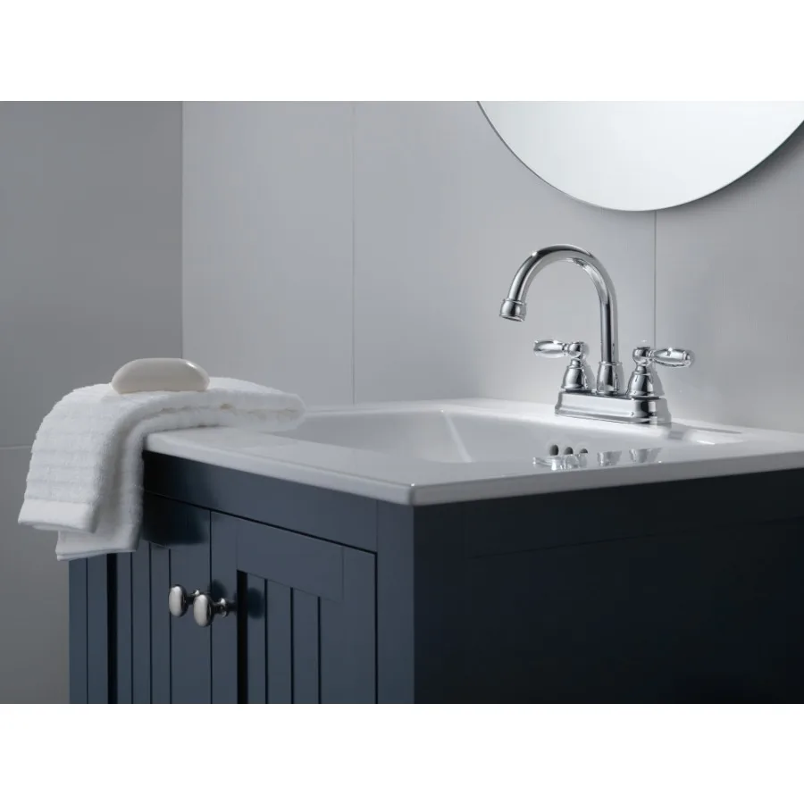 Peerless Claymore Two Handle Bathroom Faucet in Chrome P299685LF view 4