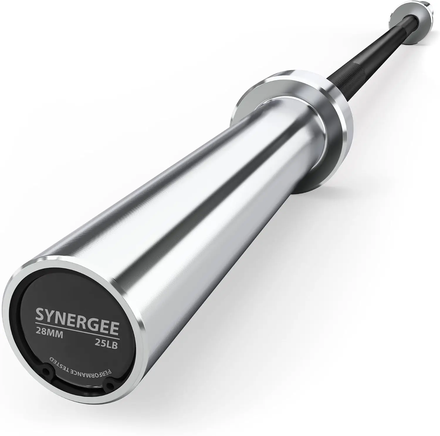 Weightlifting Barbell, 20LB and 25LB Options, 350LB Weight Capacity
