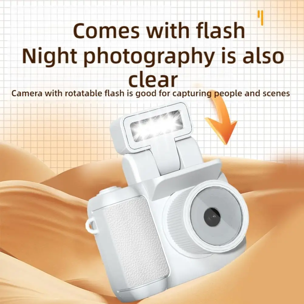 Camera for Teens CMOS Camera With flash 1.44-inch Screen 1080P Video Supports TF Card Multiple Filters Cheap Camera For Kids