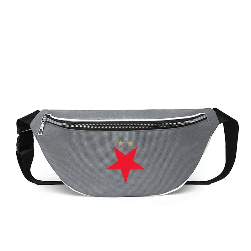 

SK Slavia Prague waist bag crossbody bag shoulder bag chest bag travel sling bag unisex Leisure Sports small backpack YB-186