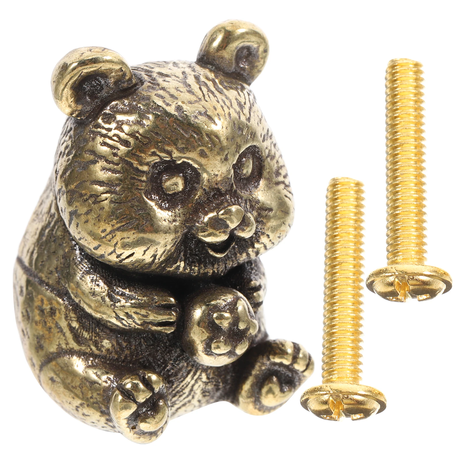 

Brass Door H Knobs Drawer Pulls Cabinet Home Decor Accessories Closet Bifold Vintage Modern Creative Design Robust