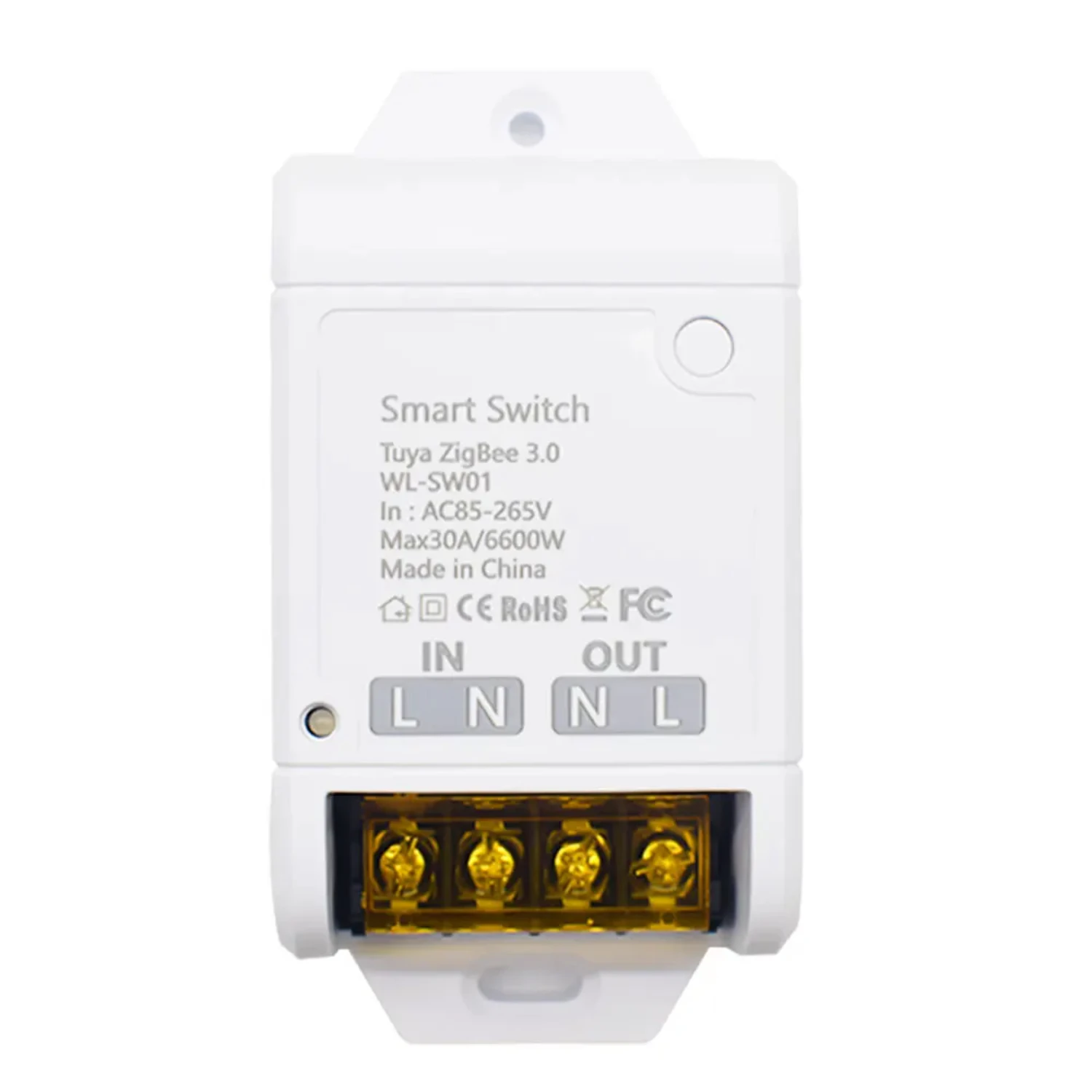 ZIGBEE 30A 6000W Smart WiFi Relay 85-250V 220V Wireless Motor Switch Module Control Alexa   Automation