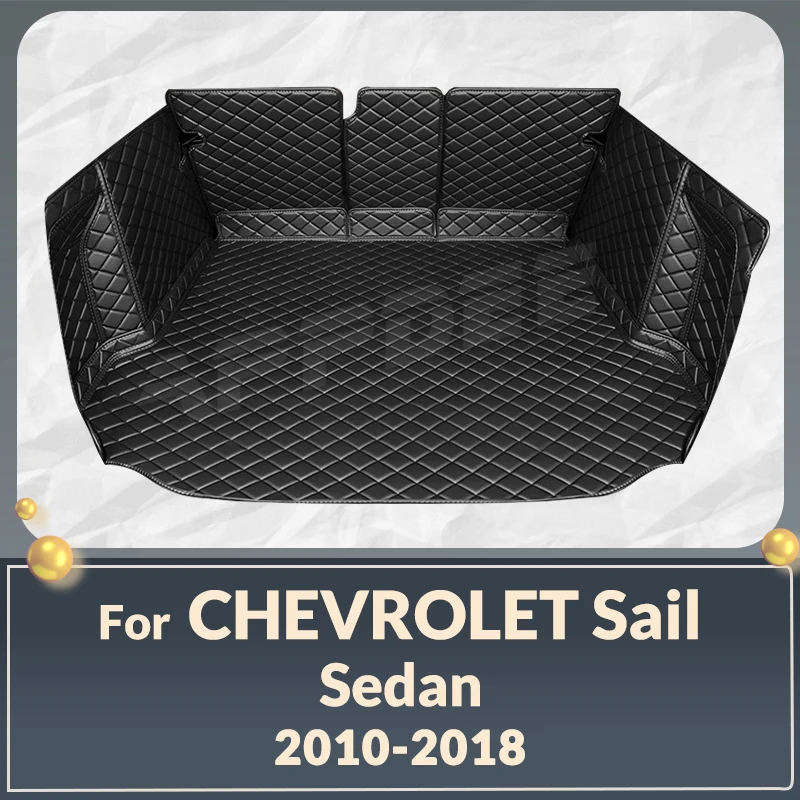 

Full Coverage Trunk Mat For Chevrolet Sail Sedan 2010-2018 17 16 15 14 13 12 11 Car Cover Pad Interior Protector Accessories