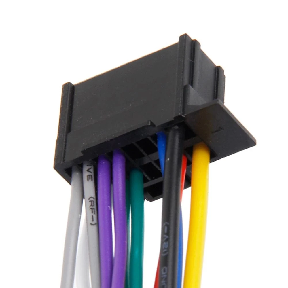 Fotografia 6: 1PC Conector de Áudio de 16 Pinos para Rádio Automotivo, Cabo de Substituição para Pioneer 2350, Estéreo Automotivo de 6.3 Polegadas, Atende ao Código de Cores EIA, Atacado