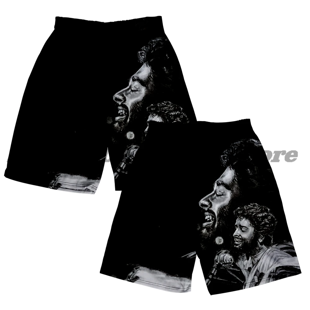 

Arijit Singh Merch пляжные короткие брюки мужские/женские уличные повседневные баскетбольные спортивные брюки стиль1