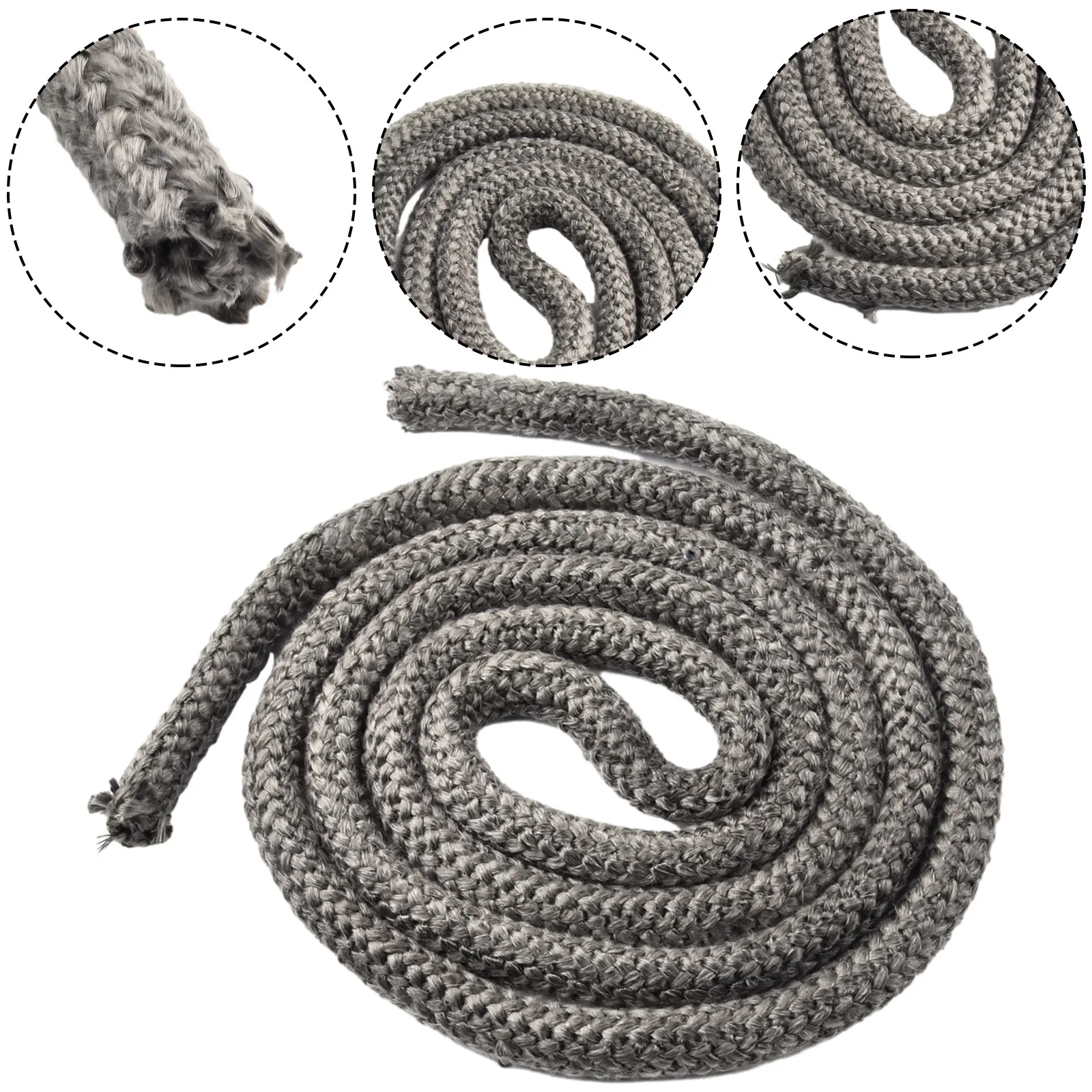 

Прокладка двери печи, уплотнительная веревка из стекловолокна, аксессуары, уплотнитель двери котла, эластичный для дымохода и каминов, новинка