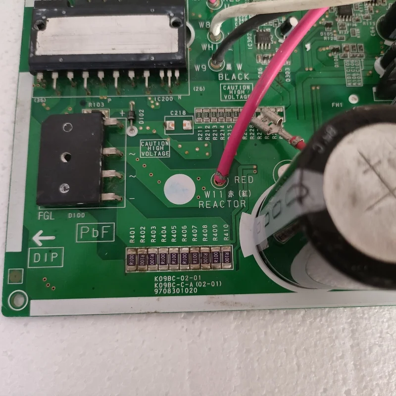 for Fujitsu Air Conditioner Control Board K09BC-C-A(02-01) Circuit PCB K09BC-02-01 9708301020 Conditioning Parts