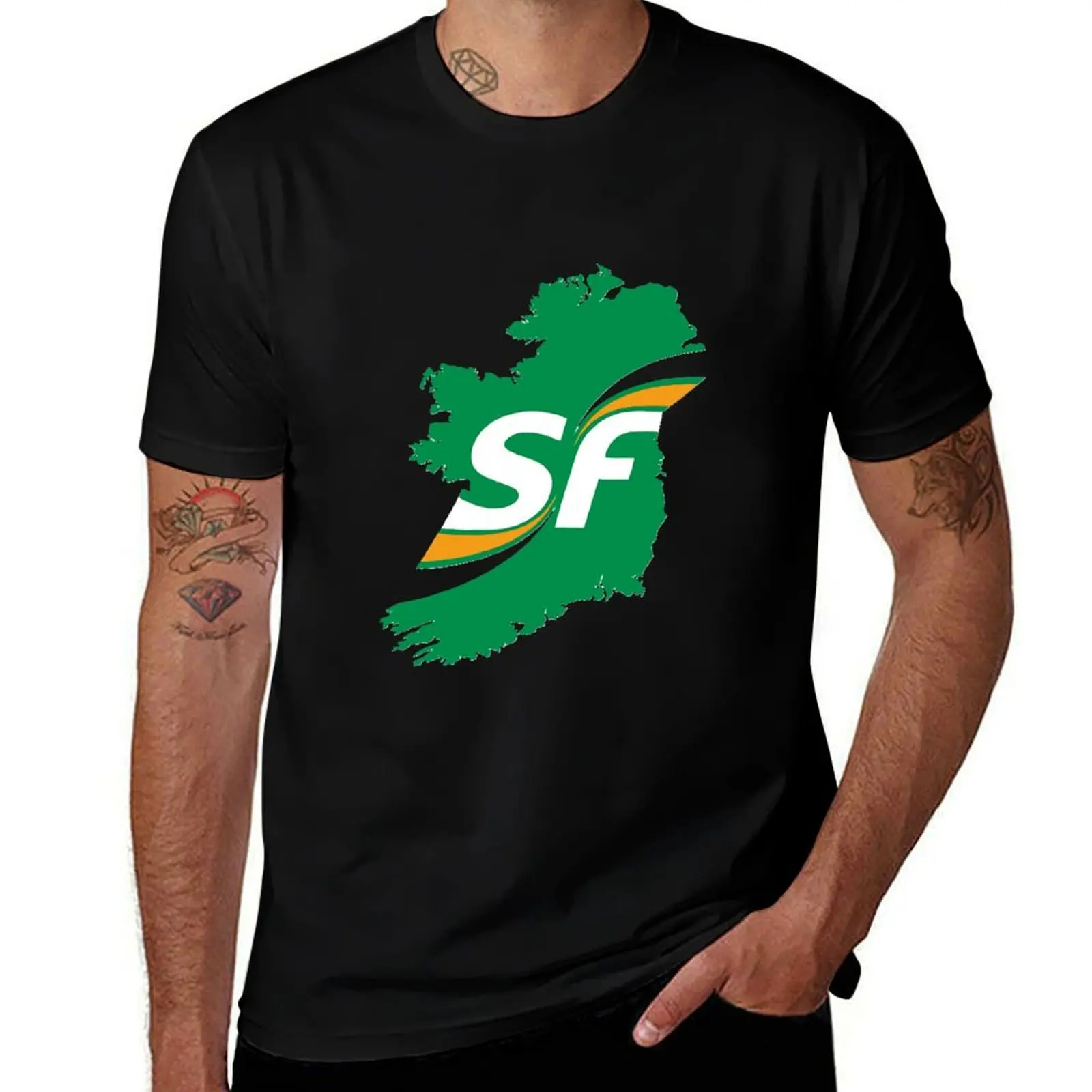 Sinn Fein T-Shirt Sweat Resistant Workout Tee Shirt