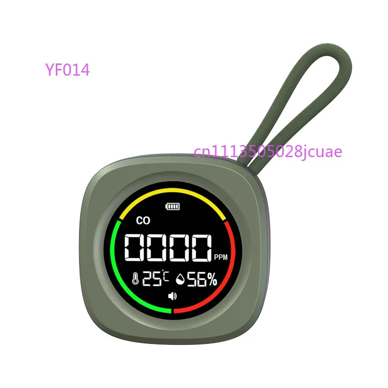 

Portable 3-in-1 Carbon Monoxide Detector, CO Alarm with Temperature & Humidity Sensor for Outdoor Camping