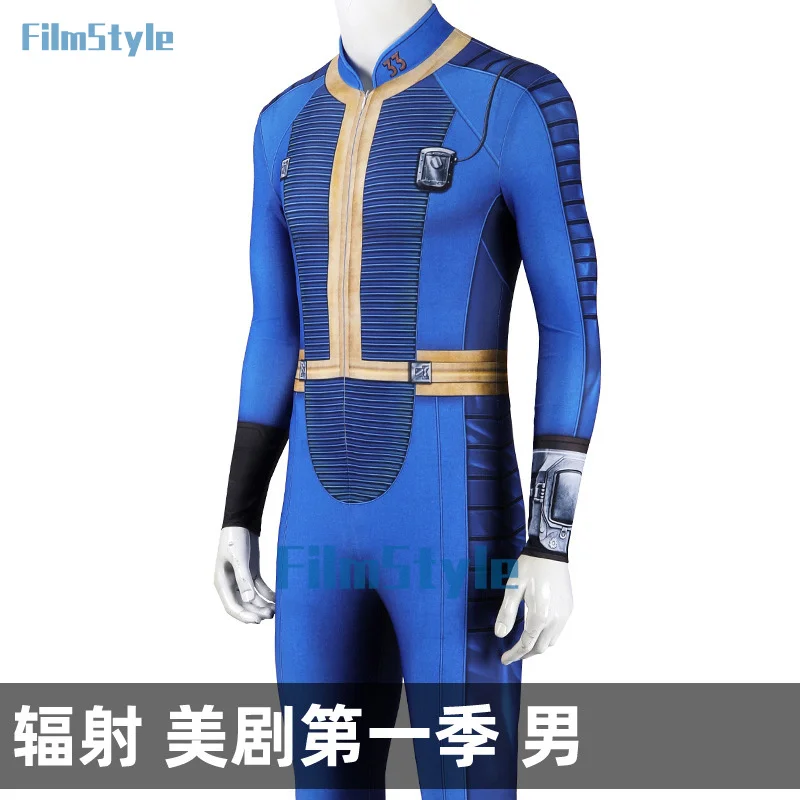 Fallouting Season 1 Cosplay Costume Blue Jumpsuit Prop Accessories To Choose For Game Party Custom Made