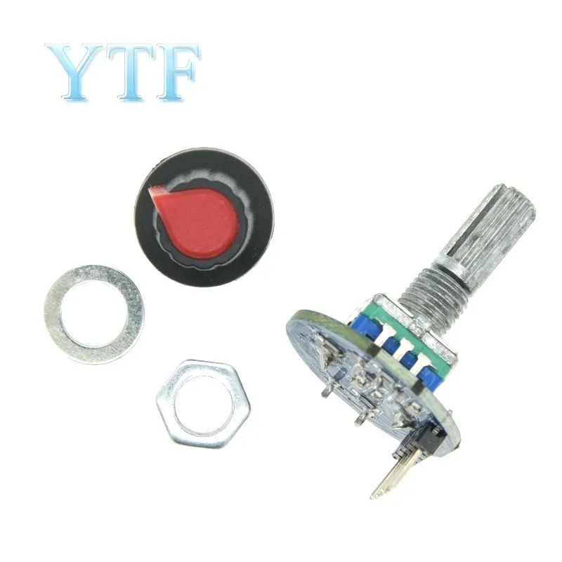 Digital Rotary Encoder Module rotary Potentiometer Rotary Potentiometer With Knob Cap for arduino