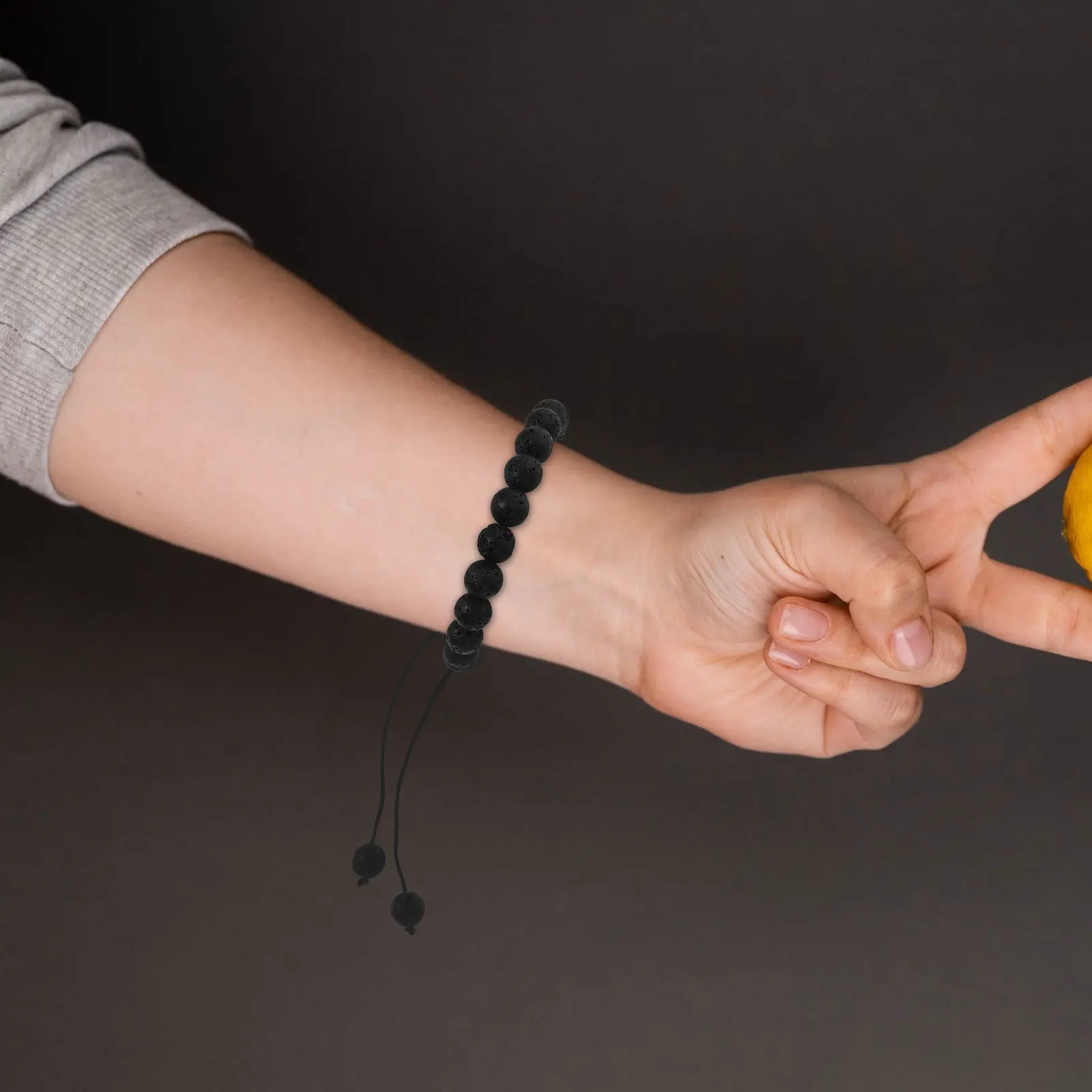 

3Pcs Volcanic Rock Bracelets Natural Sturdy Beaded Wrist Jewelry Casual Formal Gifts Bracelets Natural Volcanic Rock Bracelet