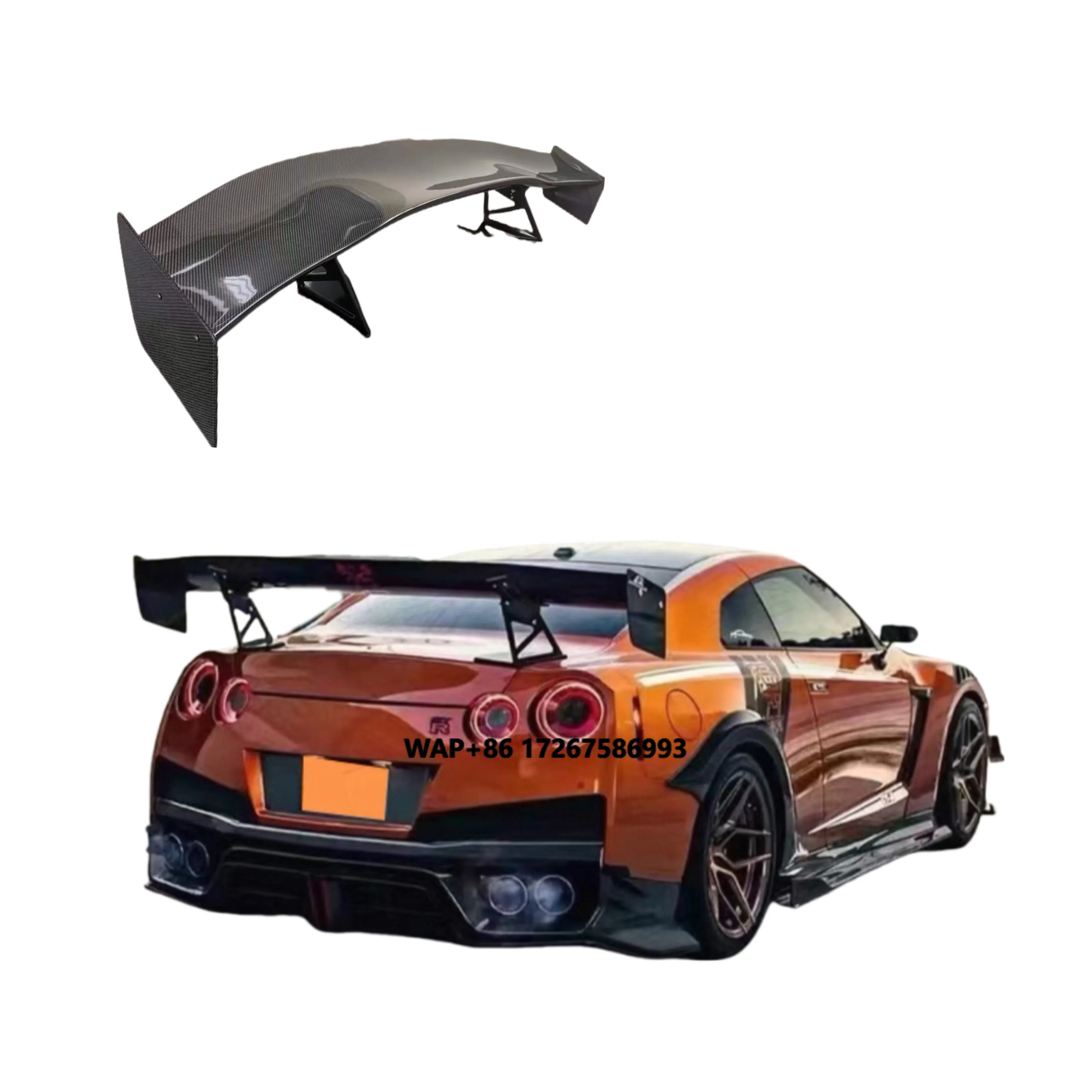 

Ap Style Carbon Fiber Spoiler for Nissan Gtr R35 Spoiler Wing