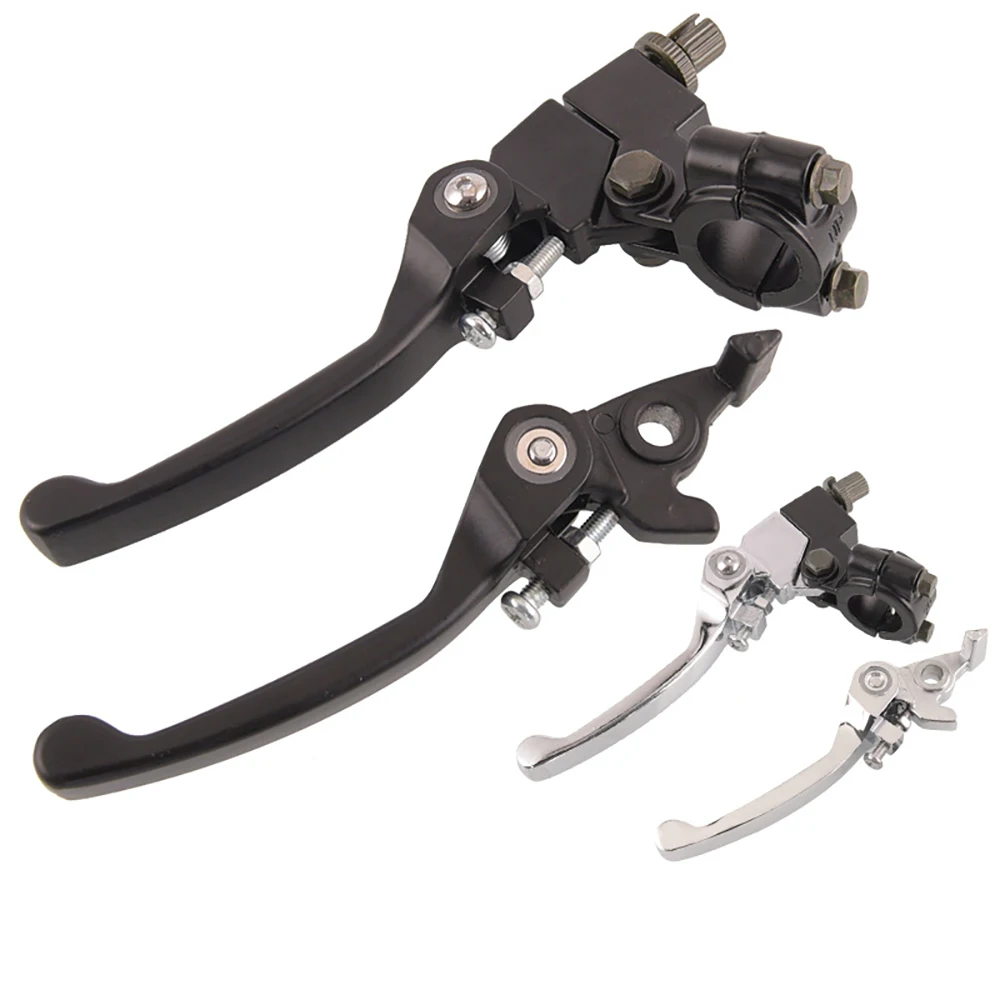 22mm Folding Handlebar Pit Dirt Bikes Clutch Brake Lever For 50cc - 200cc CRF KLX TTR Apollo 125 ATV Dirt Pit Bike Motocross