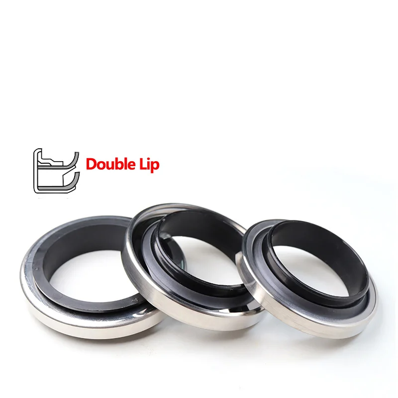 Stainless Steel PTFE Skeleton Oil Seal High Temperature and High Speed Rotary Shaft Seal Air Compressor Inner Diameter 35-63mm