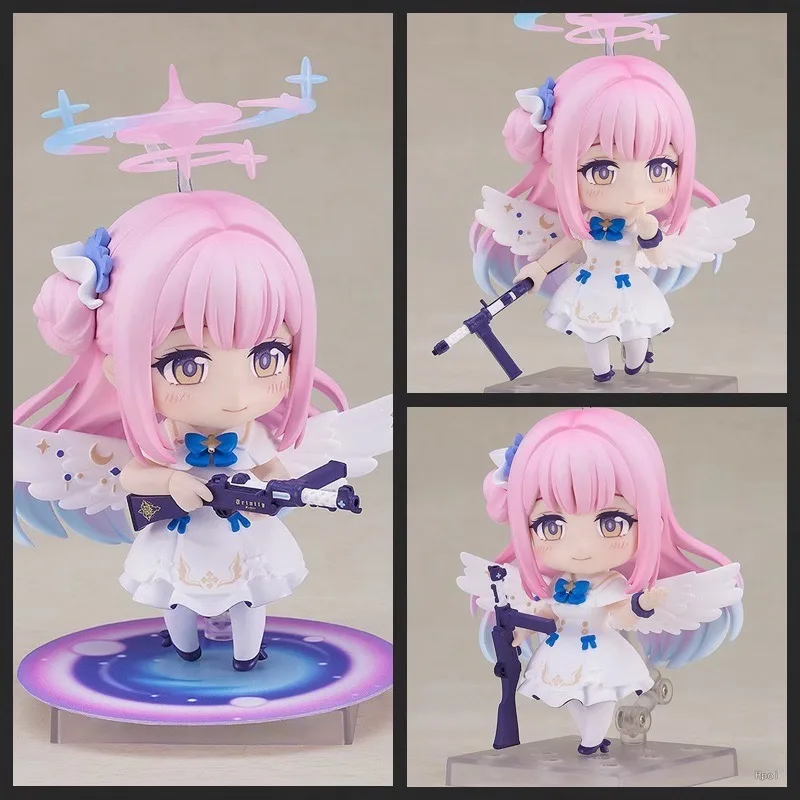 In Stock Blue Archive Seien Mika Clay 10CM KO Ver. Action Figure Anime Game Peripherals Pretty Girl Case Ornament Gift Doll Toy