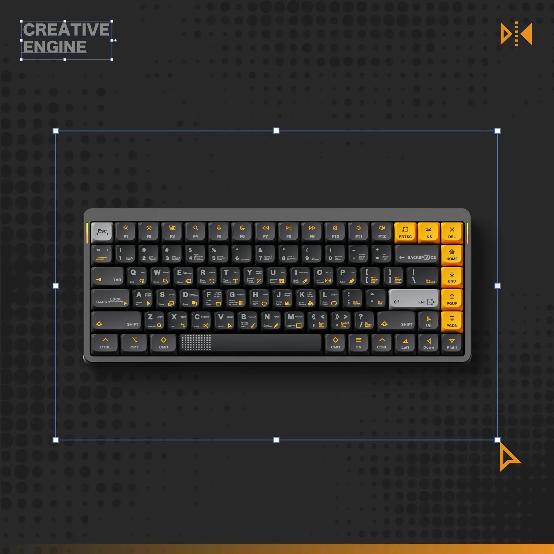 nuphy-®-x-boho-creative-engine-nsa-profile-dye-sub-juego-de-teclas-pbt-para-teclado-mecanico-para-juegos-con-diseno-ansi