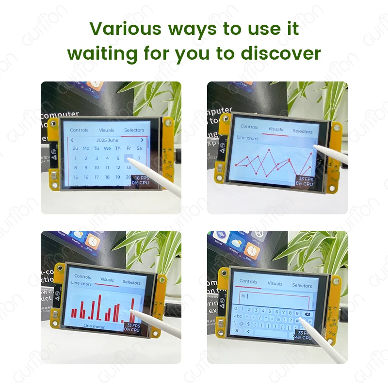 Placa de desarrollo ESP32 Arduino LVGL WIFI y Bluetooth 2,8 "240*320 pantalla inteligente módulo TFT LCD de 2,8 pulgadas con WROOM táctil