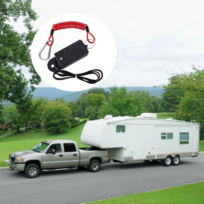 

A2UC Anti Separation Brake Safety Device For Towed Vehicles Combines Metal Alloy Housing With Immediate Emergency Response