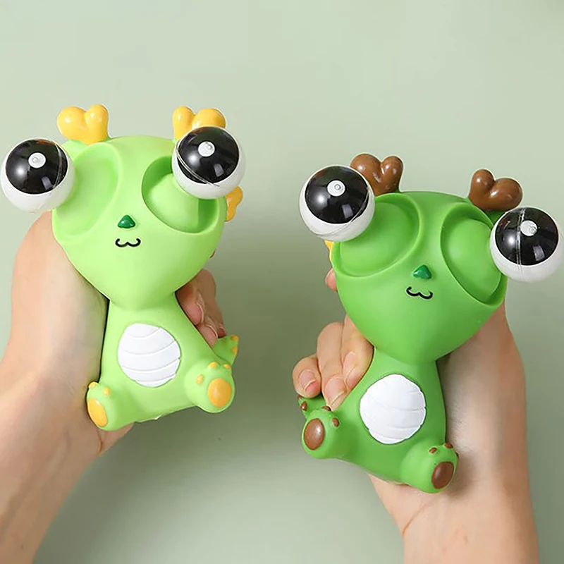 Creative Boost Dragon Eyes Popping Squeeze Toys Adult Children Anti-stress Gifts Toys Tricky Doll Decompression