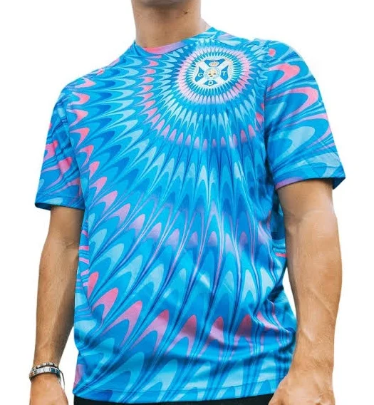 2026 Teneriffa 3D-Gedrucktes Fußballtrikot Herren Sommer Atmungsaktives Schnelltrocknendes Kurzarm-T-Shirt Familien-Partnerlook – Detail 6