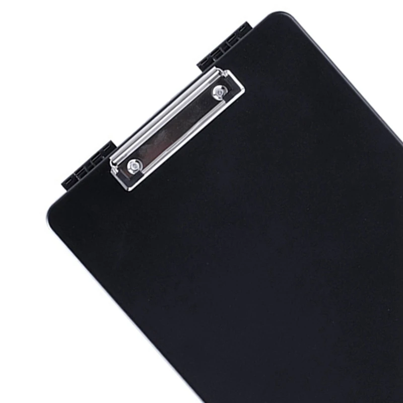 

2X A4 Plastic Storage Clipboard File Box Case Document File Folders Clipboard Portable Clipboard Storage Case