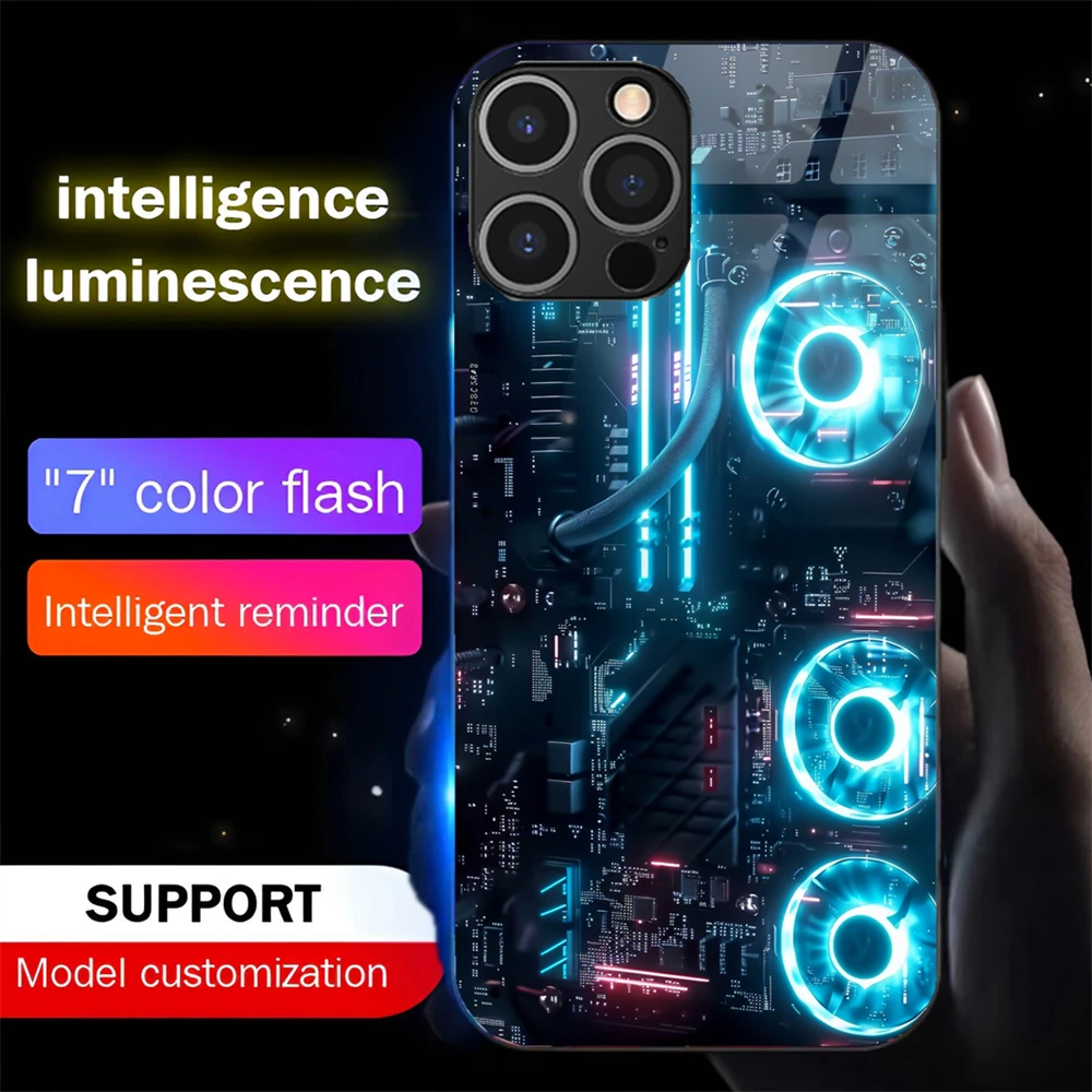 เคสสไตล์ไซเบอร์พังก์ ควบคุมเสี - Led Flash Case บทวิจารณ์และราคา