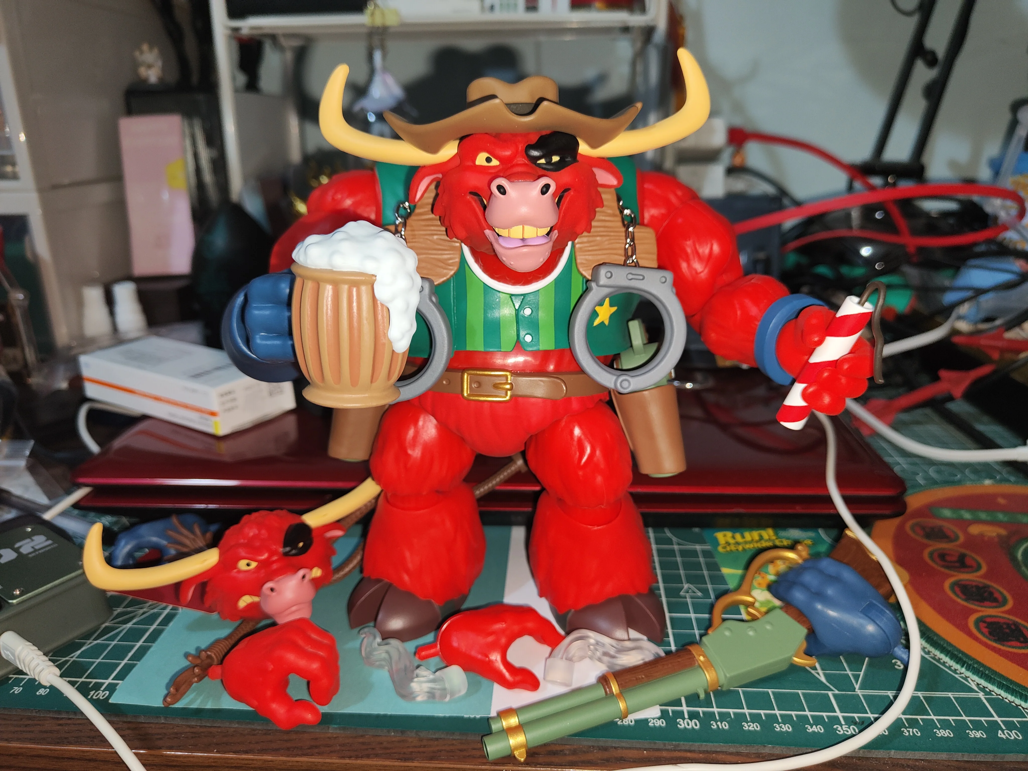 NACELLE 1/12 escala C.O.W.-Boys Of Moo Mesa 1/12 figura de acción estatua Terrobull Kate Moo juguetes