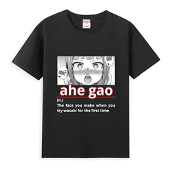 Men Waifu Girl T Shirt Ecchi Hentai Ahegao Japanese Manga Anime Clothing