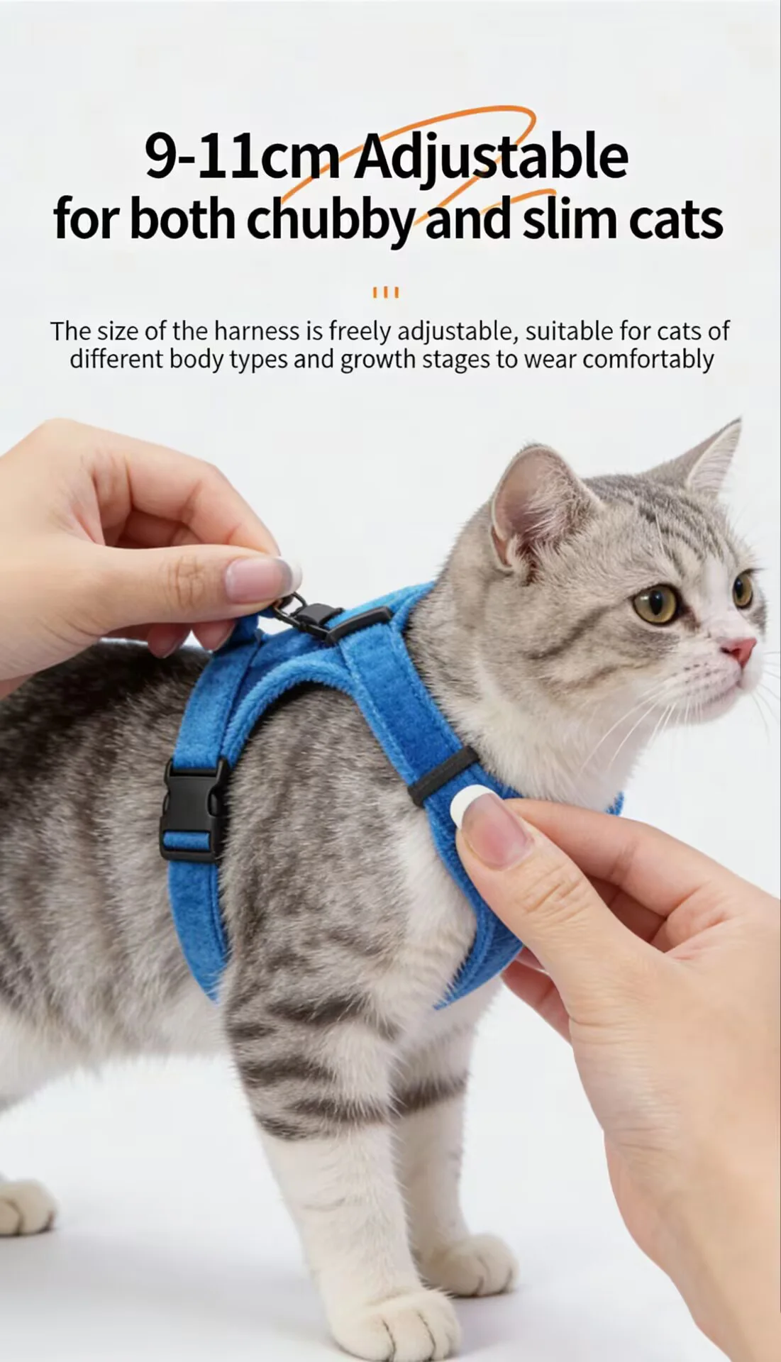 Abnehmbares Katzen- und Hundehalsband mit Fliege und Glocke, niedliches, verstellbares Hundehalsband mit Schleife und kleiner Glocke, Zubehör für Katzen – Detail 5