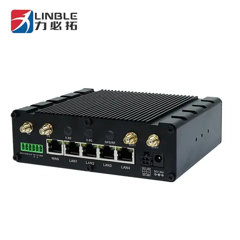 Linble T280C 4g 무선 산업용 라우터(5개의 100m 네트워크 포트 포함) Sim 카드 슬롯이 있는 4g 라우터 엔터프라이즈 라우터