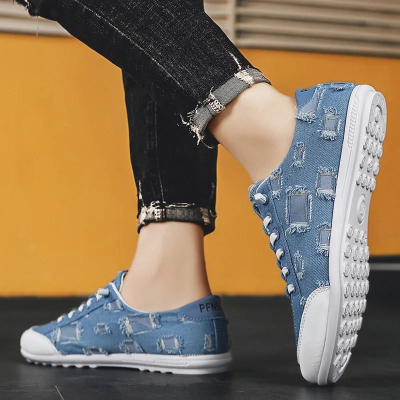 

Мужские кроссовки, повседневная обувь, парусиновая обувь, дышащая уличная походная модная теннисная спортивная обувь на платформе для бега